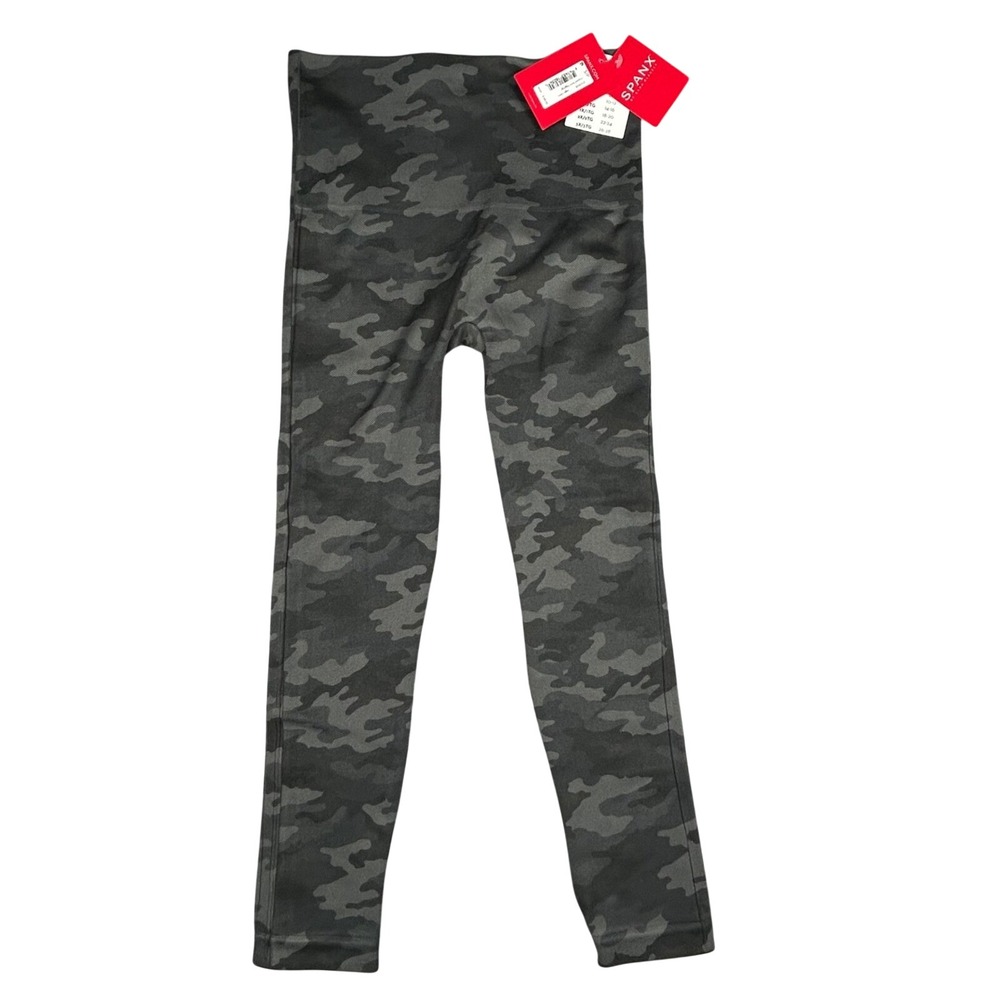 SPANX Sage Camo Print Leggings Womens Size S Activewear‎ Pants NWT!